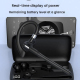 Oreillette Bluetooth Réduction De Bruit AI Microphone Double Haute Définition Autonomie Longue Chargement Rapide Étanchéité I...