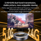 Clé Chromecast Sans Fil Double Bande 1080P Mirroring Facile Compatible Multi-Dispositifs - www.yonis-shop.com