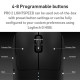 Souris Gaming Sans Fil Ultra Précise Rose Avec Capteur HERO 44K DPI et Autonomie 95H - www.yonis-shop.com