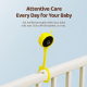 Babyphone WiFi 1080p Pour Bébé Avec Vision Nocturne Détection De Mouvement Et Audio Bidirectionnel Via Application - www.yoni...