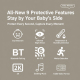 Caméra De Surveillance Bébé 3MP WiFi Vision Nocturne Détection Intelligente Audio Bidirectionnel Et Température Ambiante - ww...