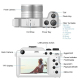 Appareil Photo Numérique 48MP Avec Zoom Numérique 18x Et Écran 3 Pouces Pour Vidéo 4K - www.yonis-shop.com