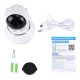 Caméra De Surveillance WiFi Intérieure HD 720p Rotative À 360° Audio Bidirectionnel Et Alerte Mobile - www.yonis-shop.com