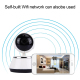 Caméra De Surveillance WiFi Intérieure HD 720p Rotative À 360° Audio Bidirectionnel Et Alerte Mobile - www.yonis-shop.com