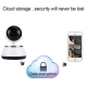 Caméra De Surveillance WiFi Intérieure HD 720p Rotative À 360° Audio Bidirectionnel Et Alerte Mobile - www.yonis-shop.com
