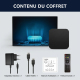 Box TV Android 10 4K Media Player Avec WiFi Double Bande Et Décodage Vidéo 4K 60 Images Par Seconde - www.yonis-shop.com