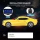 Écran Portable Voiture 7 Pouces Sans Fil CarPlay Android Auto Navigation Bluetooth Commande Vocale Résolution HD - www.yonis-...