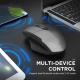 Souris Gaming Sans Fil Silencieuse 1000/1200/1600 DPI Ergonomique avec Recharge Sans Fil - www.yonis-shop.com
