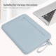 Housse Ordinateur Portable 15,6 À 16 Pouces Imperméable Doublure Polaire Poche Frontale Et Poignée-Résistanteaux Chocs - www....