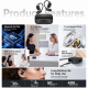 Écouteurs Sans Fil À Traduction IA Ouverts Avec Transcription En Temps Réel Bluetooth 5.4 IPX5 30 Heures - www.yonis-shop.com