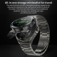 Montre Connectée 2 En 1 Avec Écouteurs Sans Fil Connexion À Deux Appareils Écran HD 1.46 Pouce Autonomie 20 À 30 Jours IP67 -...