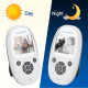 Babyphone Camera Vision Nocturne Intercom Bidirectionnel Musique Écran LCD Température Voix - www.yonis-shop.com