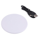 Chargeur Sans Fil 10W Design Plaid Noir Compatible QI Pour Recharge Rapide Et Universelle - www.yonis-shop.com