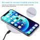Chargeur Sans Fil 10W Design Plaid Noir Compatible QI Pour Recharge Rapide Et Universelle - www.yonis-shop.com