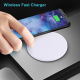 Chargeur Sans Fil 10W Design Plaid Noir Compatible QI Pour Recharge Rapide Et Universelle - www.yonis-shop.com