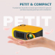 Mini Videoprojecteur Portable 1080P Pour Enfants Ultra Lumineux 1000 Lumens - www.yonis-shop.com