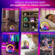 Lumière Ambiante Innovante Avec Chargeur Sans Fil Réveil Intelligent Et Enceinte Bluetooth - www.yonis-shop.com
