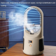 Ventilateur Vertical Sans Pales Portable USB Rechargeable Avec Affichage LED 6 Vitesses Et Batterie Intégrée 2000 mAh - www.y...