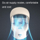 Ventilateur Vertical Sans Pales Portable USB Rechargeable Avec Affichage LED 6 Vitesses Et Batterie Intégrée 2000 mAh - www.y...