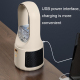 Ventilateur Vertical Sans Pales Portable USB Rechargeable Avec Affichage LED 6 Vitesses Et Batterie Intégrée 2000 mAh - www.y...