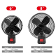 Ventilateur Portable Rechargeable Pour Extérieur À Deux Batteries 1500 mAh Deux Vitesses Et Indicateur De Charge - www.yonis-...