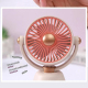 Mini Ventilateur De Bureau Portable USB Rechargeable Type C 100 Niveaux Angle Réglable À 180° Batterie 500 mAh - www.yonis-sh...