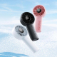 Ventilateur Portable Rechargeable 5 Vitesses Autonomie Jusqu’à 17 h 30 Batterie 5000 mAh USB-C Silencieux Et Léger - www.yoni...