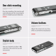 Dictaphone HD Mini Enregistreur Vocal Réduction De Bruit 16GB Écran LED Métal 90H Autonomie - www.yonis-shop.com