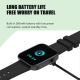 Montre Connectée Écran 1.8 Pouces Bluetooth Suivi Cardiaque 100+ Modes Sportifs Étanche IP67 - www.yonis-shop.com