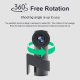 Dashcam WiFi Caméra Double Rotation 360 Degrés Enregistreur De Conduite Caché - www.yonis-shop.com