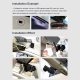 Dashcam WiFi Caméra Double Rotation 360 Degrés Enregistreur De Conduite Caché - www.yonis-shop.com