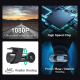 Dashcam WiFi Caméra Double Rotation 360 Degrés Enregistreur De Conduite Caché - www.yonis-shop.com