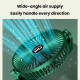 Ventilateur De Bureau Silencieux À 3 Vitesses Batterie 3000 mAh Orientable À 135° Avec Port Type C - www.yonis-shop.com
