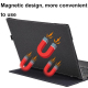 Sacoche Ordinateur Portable 16 Pouces Cuir Anti-Chute Bleu Foncé Protection Maximale Confort Thermique - www.yonis-shop.com