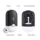 Mini Climatiseur Portable USB Rechargeable Avec Ventilateur Double Mode Refroidissement 2 À 4 Degrés Format Compact 12x7x3 cm...