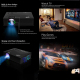 Videoprojecteur LED Home Theater HD 1080P Support USB SD HDMI VGA 40 ANSI Lumens - www.yonis-shop.com