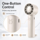 Mini Ventilateur Portable Rechargeable Avec Support De Bureau Moteur 10000 Tours Par Minute USB C 2 Modes Compact - www.yonis...