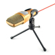 Microphone Haute Sensibilité Avec Support Mobile Réduction De Bruit Pour Ordinateur Et Téléphone - www.yonis-shop.com