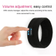 Bandeau Bluetooth Sport Connecté Kit Mains Libres Smartphone iPhone Casque Sans Fil Noir - www.yonis-shop.com