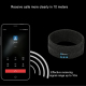 Bandeau Bluetooth Sport Connecté Kit Mains Libres Smartphone iPhone Casque Sans Fil Noir - www.yonis-shop.com