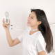 Mini Ventilateur Portable Avec Refroidissement Par Compresse Froide Pliable À 180° USB 3 Vitesses Batterie 2000 mAh - www.yon...