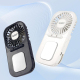 Mini Ventilateur Portable Avec Refroidissement Par Compresse Froide Pliable À 180° USB 3 Vitesses Batterie 2000 mAh - www.yon...