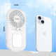 Mini Ventilateur Portable Avec Refroidissement Par Compresse Froide Pliable À 180° USB 3 Vitesses Batterie 2000 mAh - www.yon...