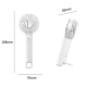 Ventilateur Portable Silencieux Rechargeable USB-C 3 Vitesses Avec Crochet Et Fonction Bureau - www.yonis-shop.com