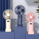 Mini Ventilateur Portable Rechargeable USB À 5 Vitesses Avec Affichage Digital Support De Bureau Et Porte Smartphone - www.yo...