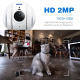 Caméra IP Intelligente Pour Animaux Avec Vision Nocturne Et Contrôle À Distance Via Application - www.yonis-shop.com