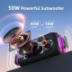 Enceinte Waterproof 50W Bluetooth Portable Autonomie Longue Durée Pour Aventure Extérieure - www.yonis-shop.com