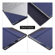 Sacoche Ordinateur Portable 13.5 Pouces Texture Tissu Cuir PU Noir Avec Fonction Support et Dissipation Thermique - www.yonis...