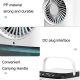 Mini Rafraîchisseur D’Air Avec Humidification Ultrasonique Double Brumisation Réservoir 900 Ml Ventilateur Neuf Pales - www.y...