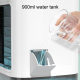 Mini Rafraîchisseur D’Air Avec Humidification Ultrasonique Double Brumisation Réservoir 900 Ml Ventilateur Neuf Pales - www.y...